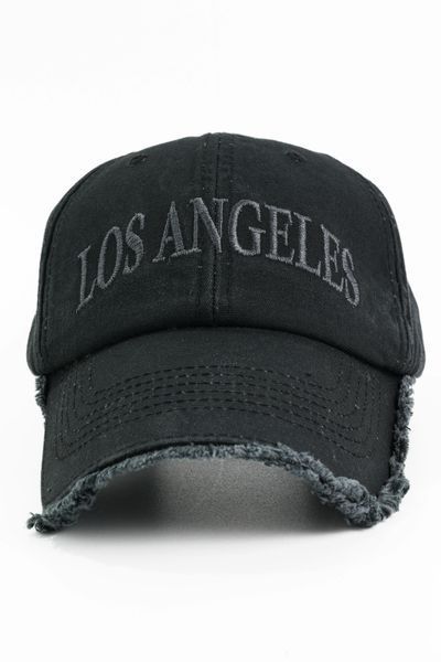 Форхед РВАНКА вишивка LOSANGELES (Чорний) F000004-2 фото