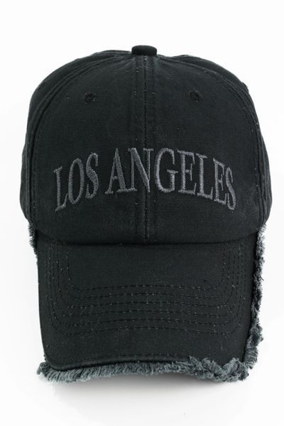 Форхед РВАНКА вишивка LOSANGELES (Чорний) F000004-2 фото