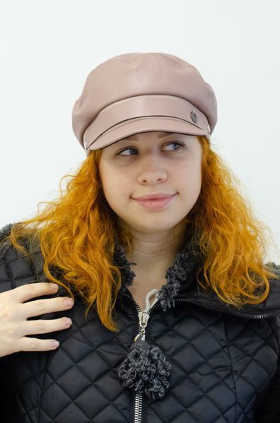 Кепі Сімона (Фрез) (хлястик сльозка) екошкіра 9708 фото