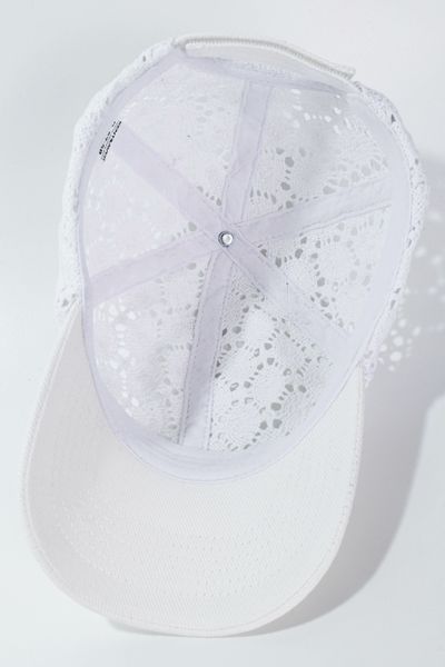 Бейсболка LACE (Білий) 0008 фото