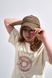 Форхед вишивка Напис А ДАВАЙ (Коричневий) 4050-24 фото 1